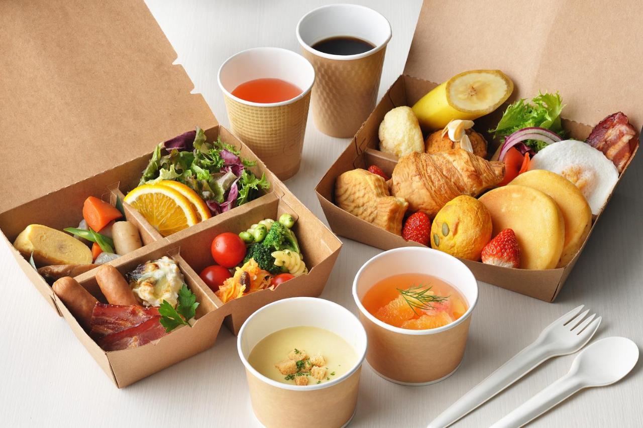 Omo Kansai Airport By Hoshino Resorts Izumisano Eksteriør bilde A selection of inflight meals