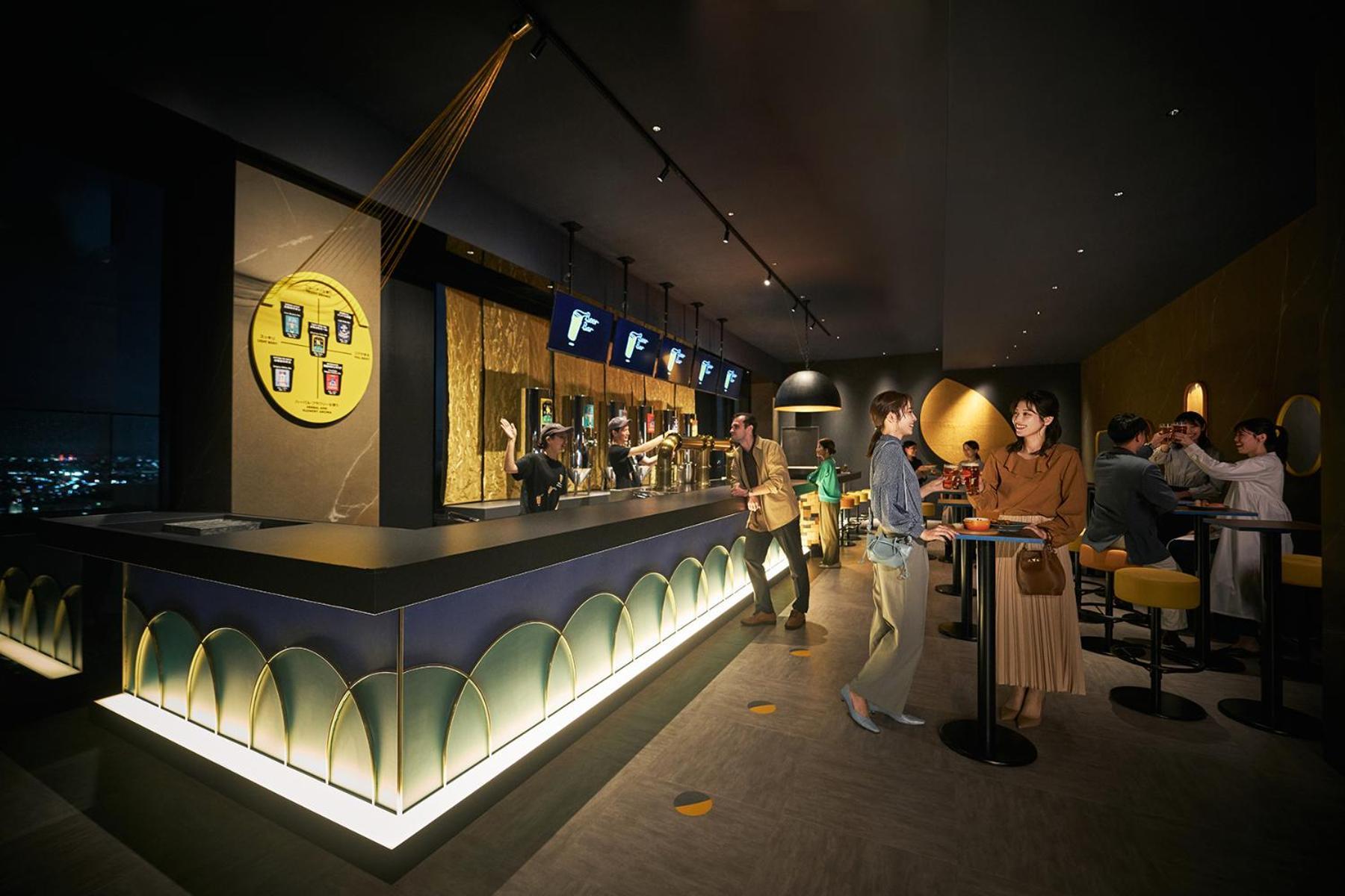 Omo Kansai Airport By Hoshino Resorts Izumisano Eksteriør bilde The bar at the 360° Sky Lounge